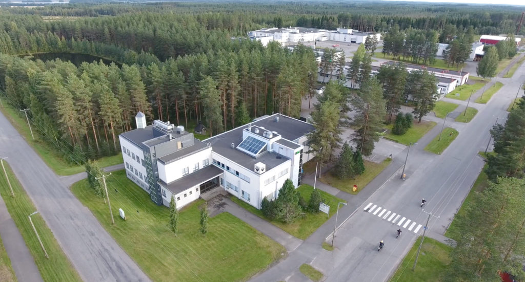 outokummun teollisuuskylä ilmakuva